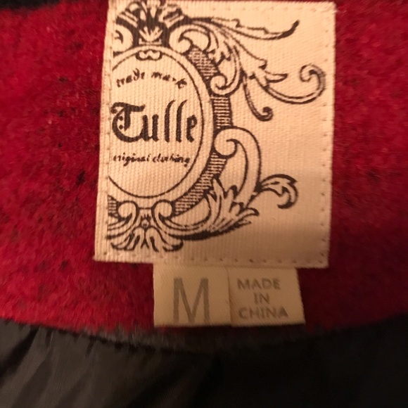 Tulle Lined Coat - Picture 5 of 7